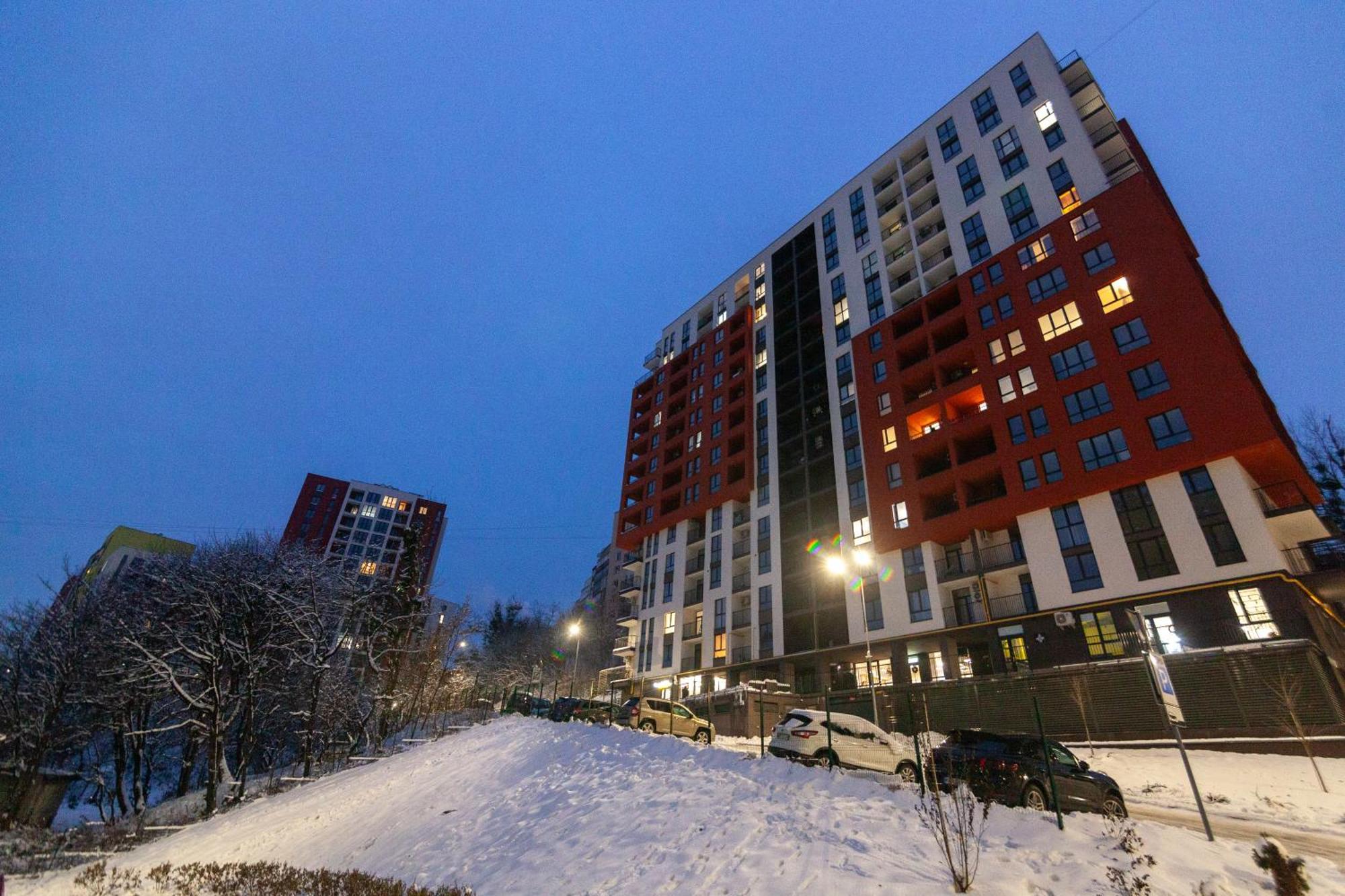 Apartment Shevchenko St.,New Building Lviv Exterior photo