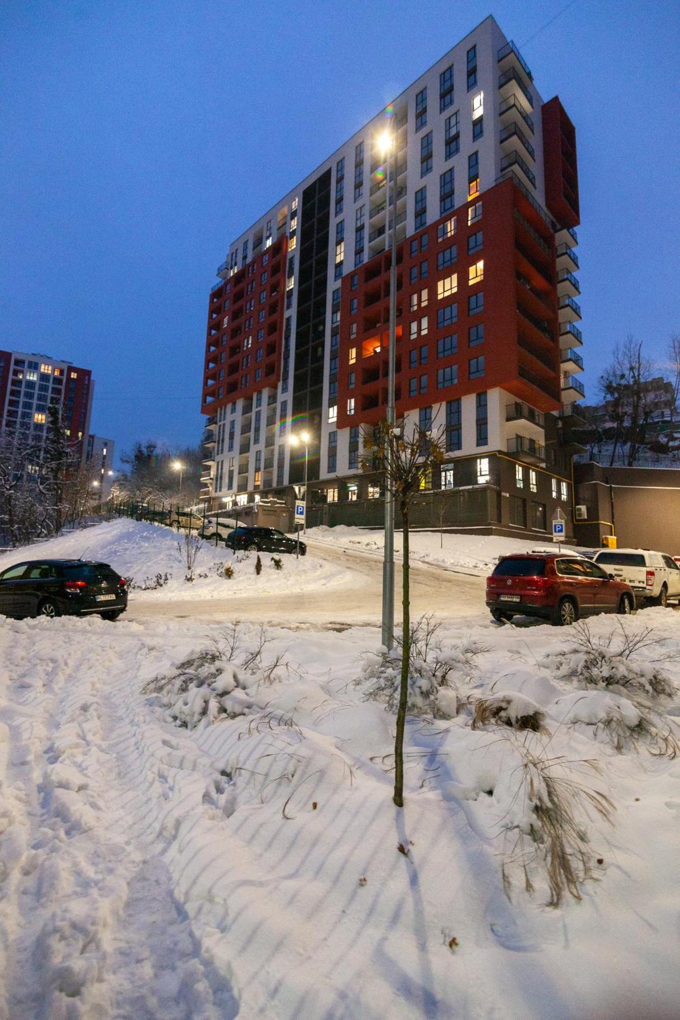 Apartment Shevchenko St.,New Building Lviv Exterior photo